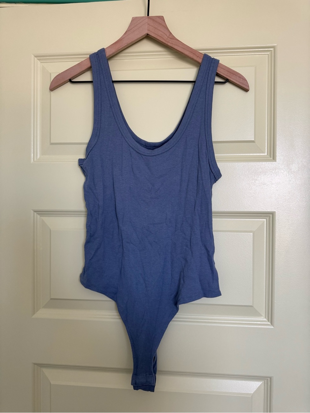 a new day Scoop Neck Bodysuit - Periwinkle Blue